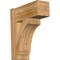 Ekena Millwork Imperial Block Rough Sawn Outlooker, Western Red Cedar, 8"W x 18"D x 22"H OUT08X18X22IMP05RWR - alternate 1